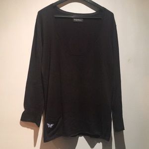 Zadig & Voltaire Black Pullover Sweater Size L